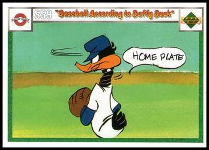 559-574 Baseball According to Daffy Duck Curve Ball
